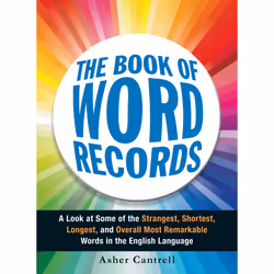ISBN The Book of Word Records, Anglais, Livre de poche, 272 pages