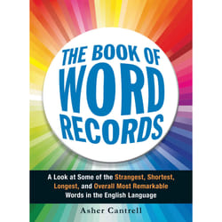 ISBN The Book of Word Records Livre de poche