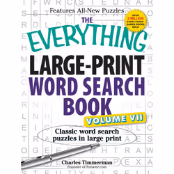 ISBN The Everything Large-Print Word Search Book, Volume VII, Anglais, Livre de poche, 336 pages