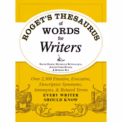 ISBN Roget's Thesaurus of Words for Writers, Anglais, Livre de poche, 448 pages