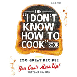 ISBN The I Don't Know How To Cook Book Couverture rigide