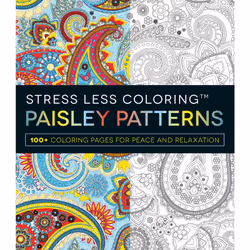 ISBN Stress Less Coloring - Paisley Patterns, Anglais, Livre de poche, 208 pages