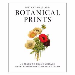 ISBN Instant Wall Art - Botanical Prints, Anglais, Livre de poche, 96 pages