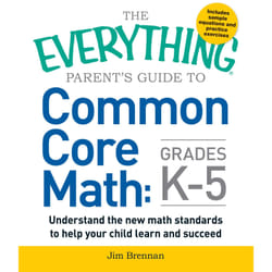ISBN The Everything Parent's Guide to Common Core Math Grades K-5 Livre de poche