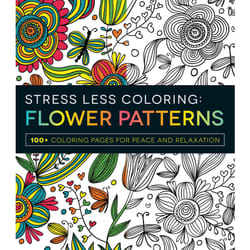 ISBN Stress Less Coloring - Flower Patterns Livre de poche