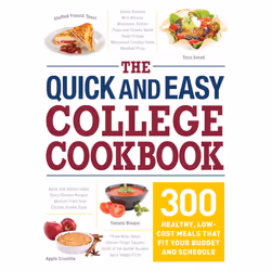 ISBN The Quick and Easy College Cookbook, Anglais, Livre de poche, 304 pages
