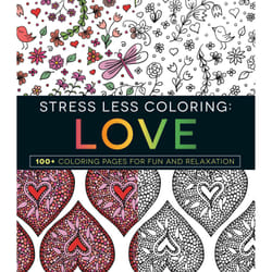 ISBN Stress Less Coloring - Love Livre de poche