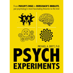 ISBN Psych Experiments Livre de poche