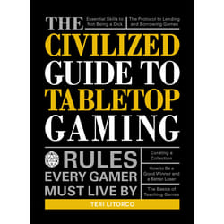 ISBN The Civilized Guide to Tabletop Gaming livre Anglais Livre de poche 224 pages