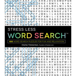 ISBN Stress Less Word Search Livre de poche