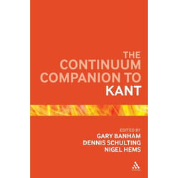 ISBN The Continuum Companion to Kant livre Religion Anglais Couverture rigide