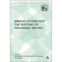 ISBN Biblical Studies and the Shifting of Paradigms, 1850-1914 livre Religion Anglais Livre broché 297 pages