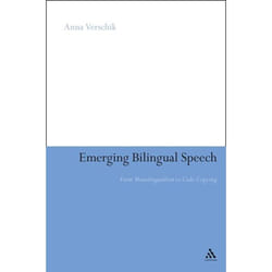 ISBN Emerging Bilingual Speech (From Monolingualism to Code-Copying)