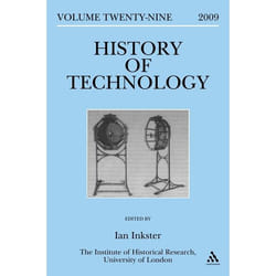 ISBN History of Technology Volume 29 livre histoire Anglais Couverture rigide