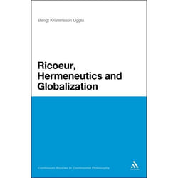 ISBN Ricoeur, Hermeneutics, and Globalization Couverture rigide