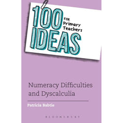 ISBN 100 Ideas for Primary Teachers: Numeracy Difficulties and Dyscalculia livre Education Anglais