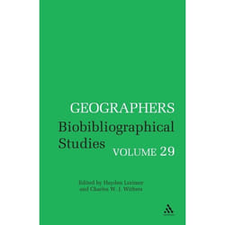 ISBN Geographers (Biobibliographical Studies, Volume 29) livre histoire Anglais Couverture rigide