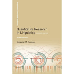 ISBN Quantitative Research in Linguistics (An Introduction) livre référence & langage Anglais