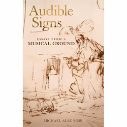 ISBN Audible Signs (Essays from a Musical Ground), Anglais, Livre broché, 192 pages
