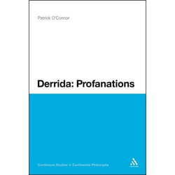 ISBN Derrida: Profanations livre philosophie Anglais Couverture rigide