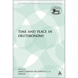 ISBN Time and Place in Deuteronomy livre Religion Anglais Livre broché 155 pages