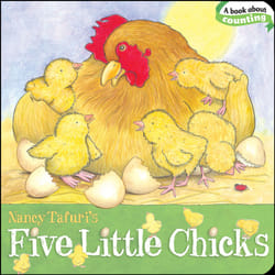 ISBN Five Little Chicks Couverture rigide