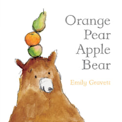 ISBN Orange Pear Apple Bear Couverture rigide