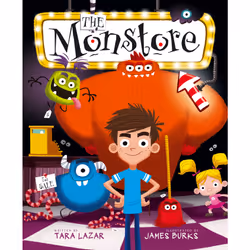 ISBN The Monstore, Anglais, Couverture rigide, 32 pages