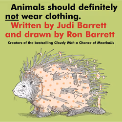 ISBN Animals Should Definitely Not Wear Clothing., Anglais, Couverture rigide, 36 pages