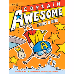 ISBN Captain Awesome Takes a Dive, Anglais, Livre de poche, 128 pages