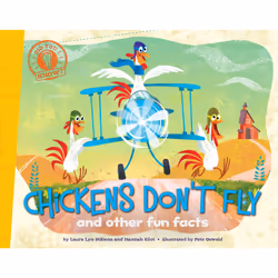 ISBN Chickens Don't Fly, Anglais, Livre de poche, 32 pages