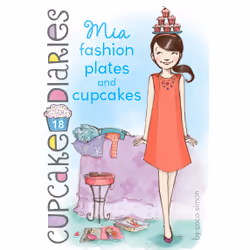 ISBN Mia Fashion Plates and Cupcakes, Anglais, Livre de poche, 160 pages