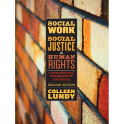ISBN Social Work, Social Justice, and Human Rights: A Structural Approach to Practice, Second Edition