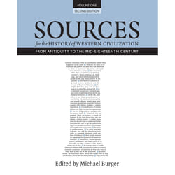 ISBN Sources for the History of Western Civilization, Volume I: From Antiquity to the Mid-Eighteenth Century, Second Edition