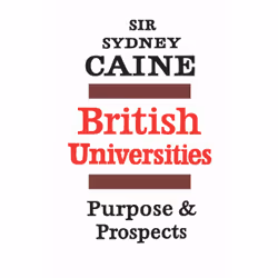 ISBN British Universities: Purpose and Prospects, Anglais, 272 pages