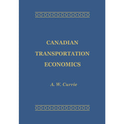 ISBN Canadian Transportation Economics