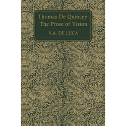ISBN Thomas De Quincey: The Prose of Vision