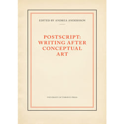 ISBN Postscript: Writing After Conceptual Art