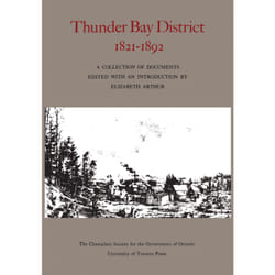 ISBN Thunder Bay District, 1821 - 1892