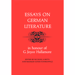 ISBN Essays on German Literature: In Honour of G. Joyce Hallamore, Anglais, 268 pages
