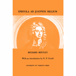 ISBN Epistola ad Joannem Millium, Anglais, 154 pages