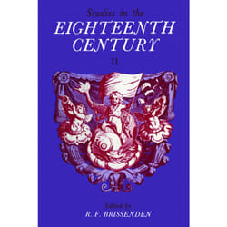 ISBN Studies in the Eighteenth Century II: Papers presented at the Second David Nichol Smith Memorial Seminar, Canberra 1970