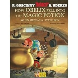 ISBN Asterix How Obelix Fell into the Magic Potion livre comédies & nouvelles graphiques Anglais Couverture rigide