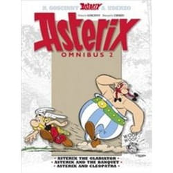 ISBN Asterix Omnibus 2 : Asterix The Gladiator, Asterix and The Banquet, Asterix and Cleopatra livre comédies & nouvelles graphiques Anglais