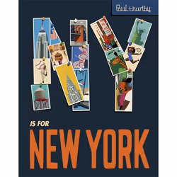 Hachette UK NY is for New York, Anglais, Livre broché, 64 pages