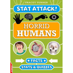 Hachette UK Horrid Humans: Facts, Stats and Quizzes, Anglais, Couverture rigide, 32 pages