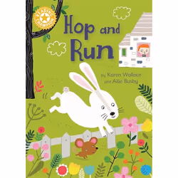 Hachette UK Hop and Run, Anglais, Couverture rigide, 24 pages
