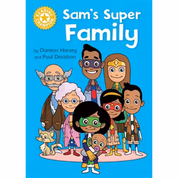Hachette UK Sam's Super Family, Anglais, Livre broché, 24 pages