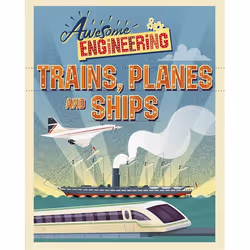 Hachette UK Trains, Planes and Ships, Anglais, Couverture rigide, 32 pages