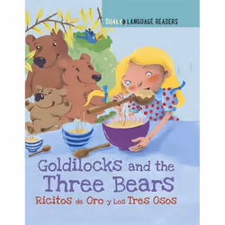 Hachette UK Goldilocks and the Three Bears: Ricitos De Oro Y Los Tres Osos, Anglais, Couverture rigide, 32 pages